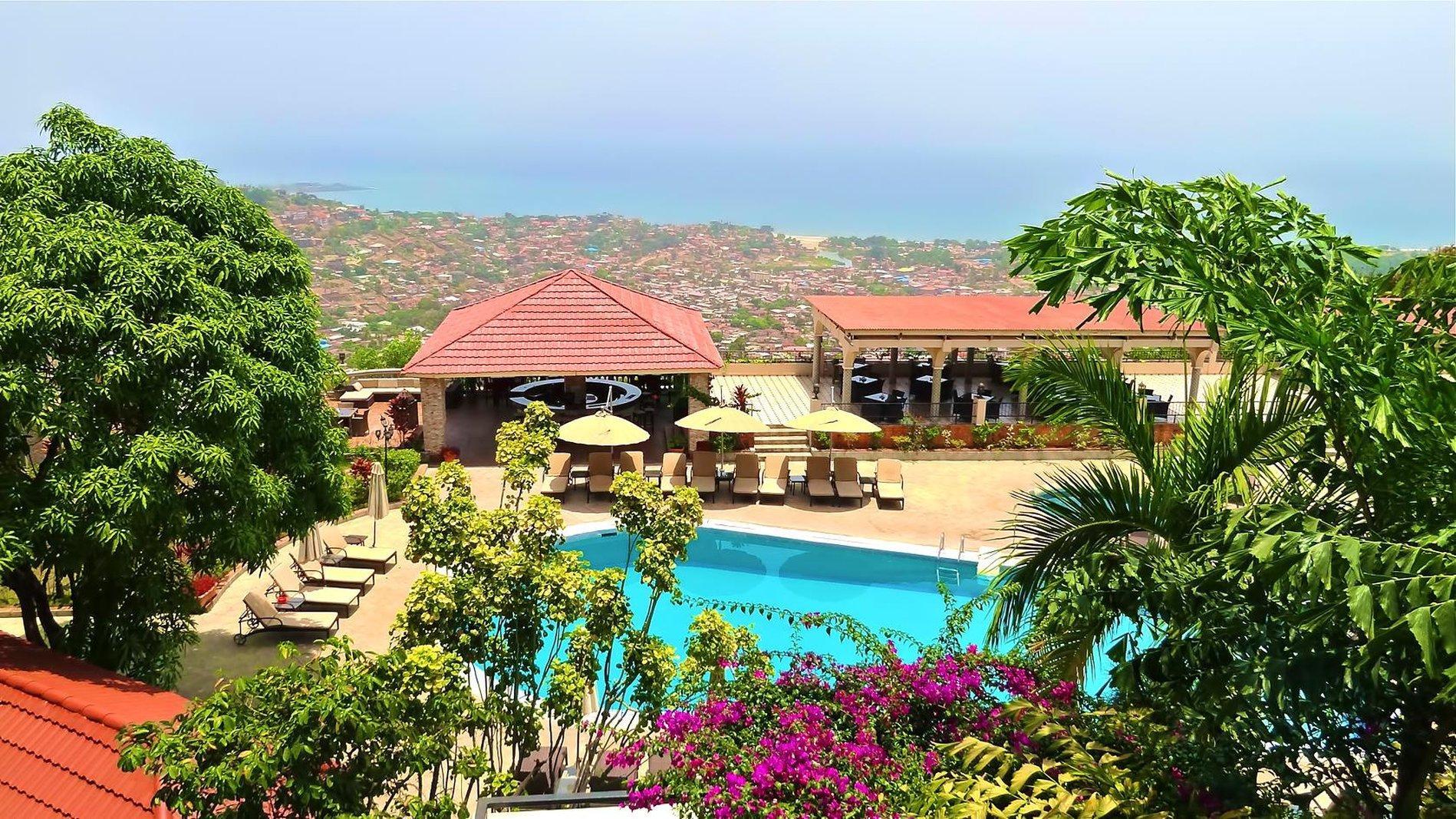 The Country Lodge Hotel Freetown Kültér fotó